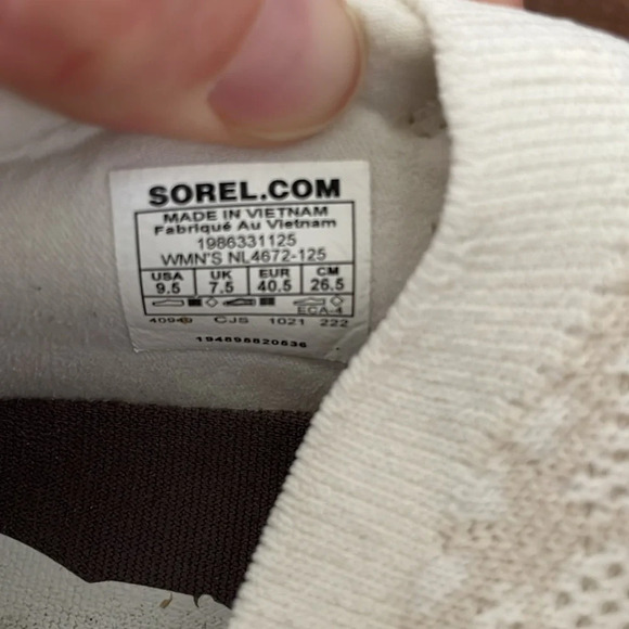 Sorel WOMEN'S EXPLORER BLITZ STRIDE LACE SNEAKER size 9.5 - Picture 6 of 6